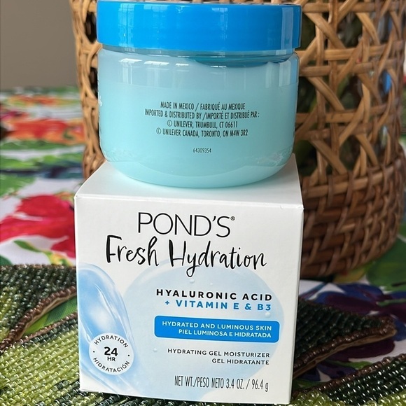 Brand New POND'S 24Hr Hydration Hyaluronic Acid Vitamin E & B3 Gel Moisturizer - Picture 6 of 12